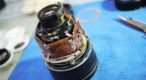 Así se arregla un óptica Nikon