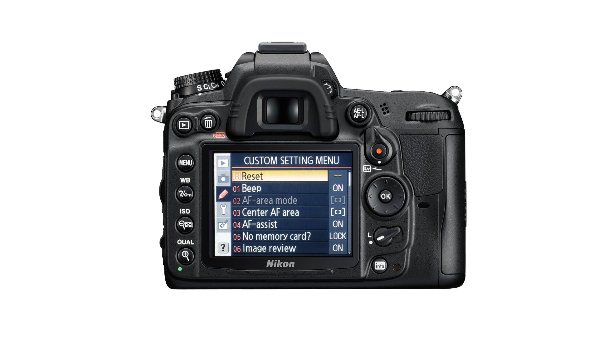 Reset rápido para cámaras Nikon